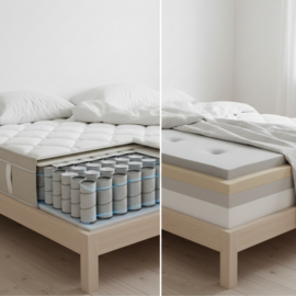 Federkern oder federlos? Welche Matratze 2026 die bessere Wahl ist