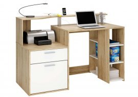 PC Tisch Oracle Eiche