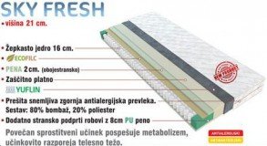 Fola - Matratze Sky fresh 80x200 cm