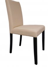 Stuhl Ivona PU beige/Wenge