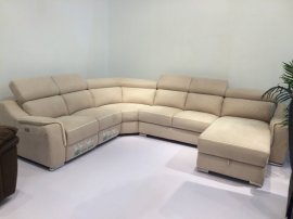 Ecksofa Pressa - beige - rechts