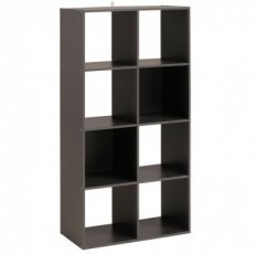Regalschrank Kubikub 4P+4P dunkelgrau