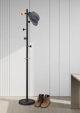 Garderobenständer Imon - schwarz