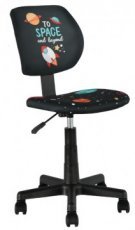 Kinder-Drehstuhl Ariel - schwarz