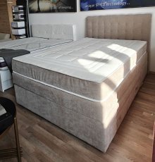 Boxspringbett Jasmin mit Schubladen 140x200 - Ausstellungsstück