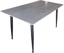 Esszimmertisch Adria - 140x80 cm - grau