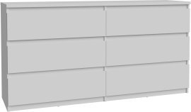 Breite Kommode Chelsea 26 - weiß