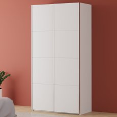 Fola - Kleiderschrank mit Schiebetüren – 120 cm