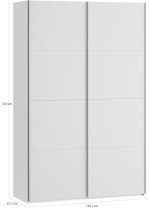 Fola - Schwebetürenschrank Fittio – 150 cm