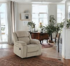 Fernsehsessel mit Relaxfunktion Fosso - beige