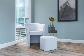Sessel mit Hocker Coral Plus