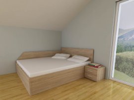 Bett Wandbox