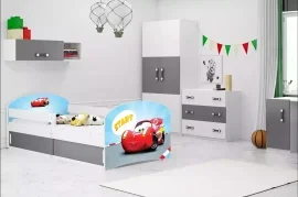 Kinderbett Luki-1 - 80x160 cm - weiß