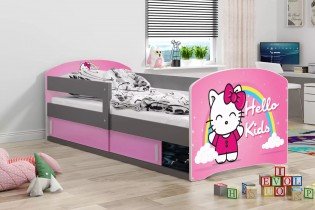 BMS Group - Kinderbett Luki-1 - 80x160 cm - weiß