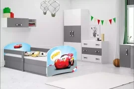 Kinderbett Luki-1 - 80x160 cm - graphit