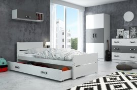 Bett Bartek 90x200 - weiß