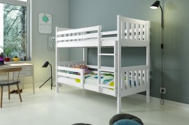 Kojenbett Carino ohne Schublade - 90x200 cm - weiß/weiß