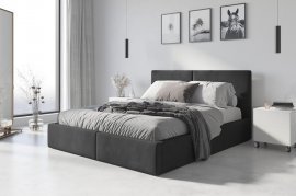 Bett Hilton - 180x200 cm - Graphit
