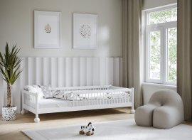 Kinderbett Star - 90x200 cm - weiß