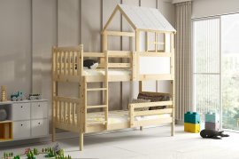 Etagenbett Kacper Domek - 90x190 cm
