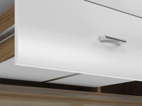 ML Meble - Kommode Dallas 04 - Weiß, Nussbaum