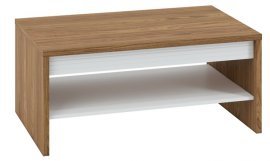 Tischchen für das Wohnzimmer Dallas 16 - weiß, Nuss