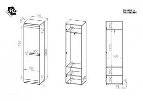 ML Meble - Schrank Blanco 19