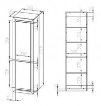 ML Meble - Schrank Baltica 0201 - lefkas