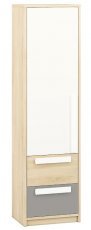 Schrank Drop 04 - metallisch grau