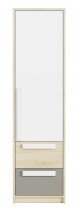 ML Meble - Schrank Drop 04 - metallisch grau