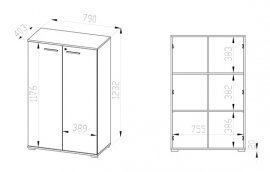 ML Meble - Schrank Optimal 08
