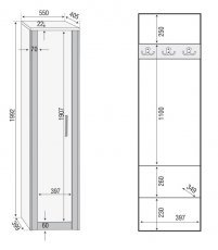 ML Meble - Schrank Ksawery 01 N