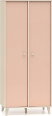Garderobenschrank Mevel 02 - rosa