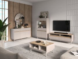 Wohnzimmer und Schlafzimmer Dunea