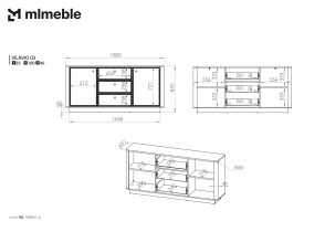 ML Meble - Kommode Vilavio 03
