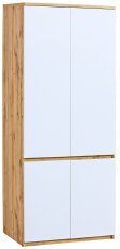 Schrank Arca AR1 - weiß/Eiche
