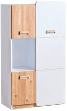 Schrank Lorento L5 - Weiß/Eiche