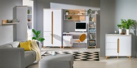 Jugendzimmer Gappa - weiß