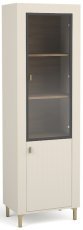 Vitrine Mossa MO3 - Whisky Eiche/Kaschmir