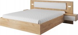 Bett und Nachttische Xelo G