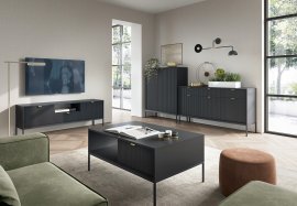 Wohnzimmer Nova - schwarz