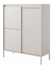 Hohe Kommode Senso 3D - Beige