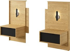 Zwei Nachttische Baltic