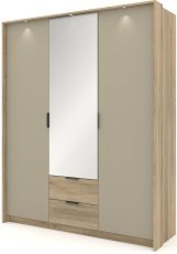 Kleiderschrank Letto B - 165 cm