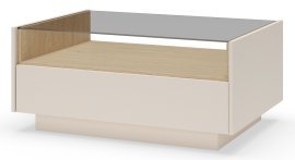 Couchtisch Hiro – Beige/Eiche