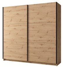 Kleiderschrank mit Schiebetüren Arsen II 11 - Eiche Artisan