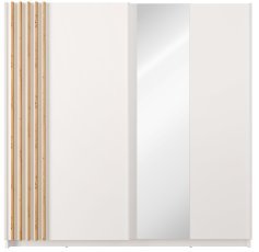 Kleiderschrank mit Schiebetüren Bayadero 12 III - weiß