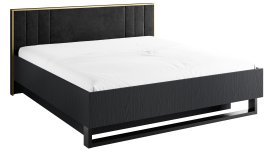 Klappbett Mond 81 - 160x200 cm - schwarz