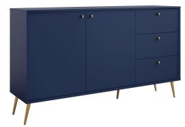 Kommode Rose 03 2D3SZ - blau