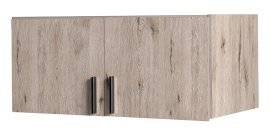 Oberschrank mit zwei Türen Snow 02A B - Eiche Wellington